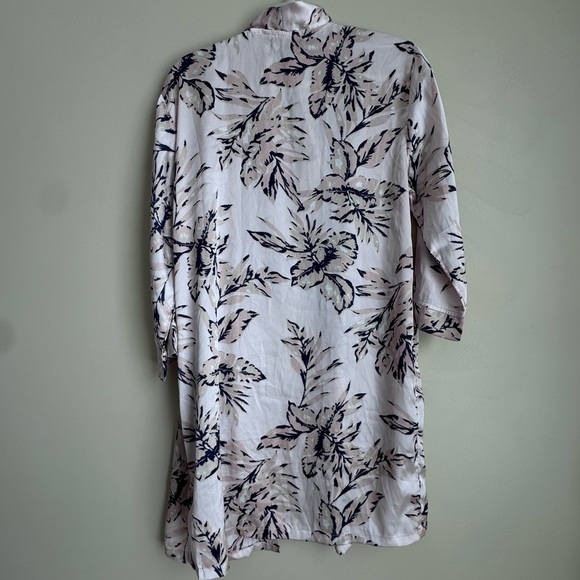 HOUSE OF HARLOW 1960 Blush Floral Botanical‎ Robe Small - Picture 2 of 10